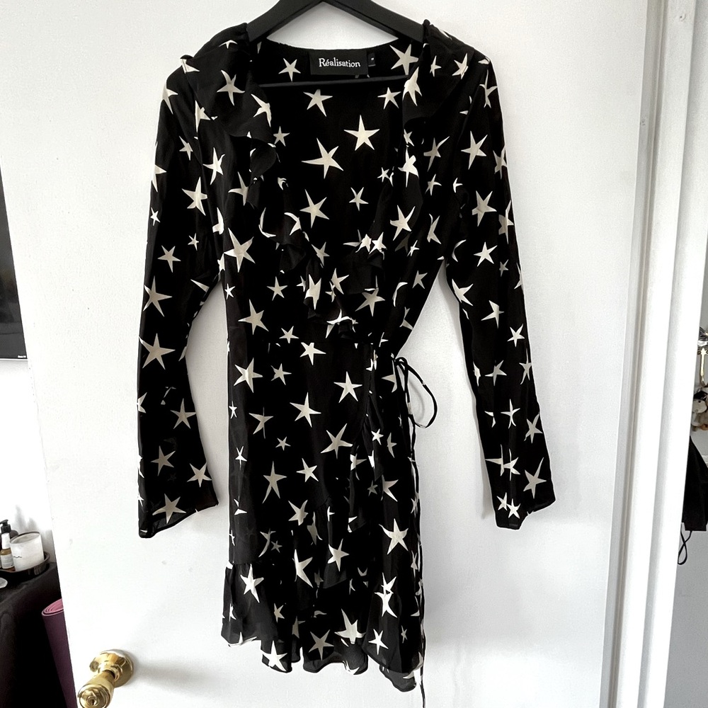 Realisation Par Alexandra Dress in Black Star